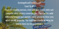 Travel Tip #1 ~ Check Currency Conversion Fees ...